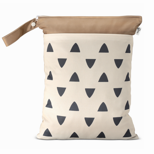 Cloth Diaper Wet Bags (Sand Triangular)